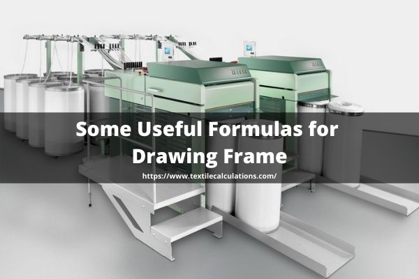 Useful Formulas for Drawing Frame